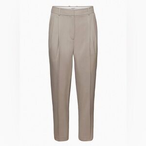 Babaton Atelier Vogue Pants in Light Pewter Grey Size 8 Trousers Slacks Office